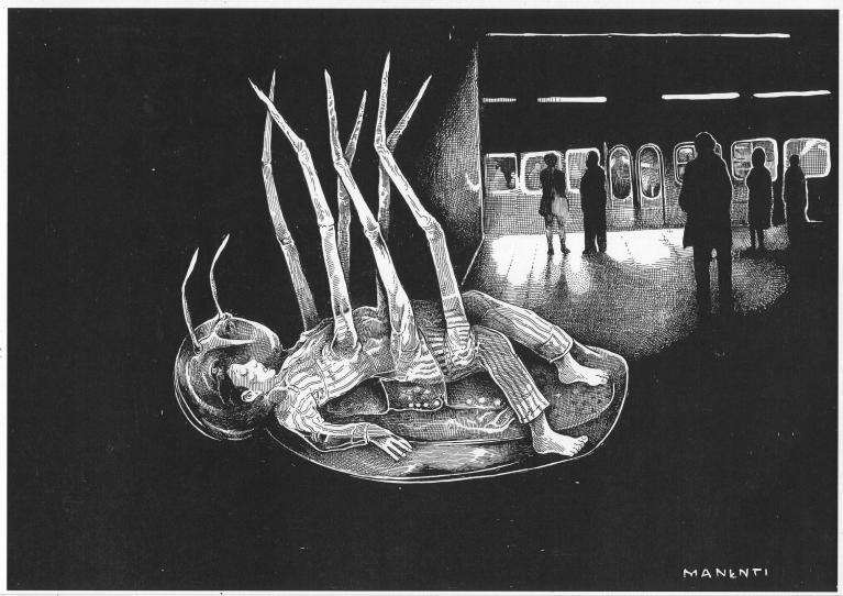Illustrazione di Guglielmo Manenti.