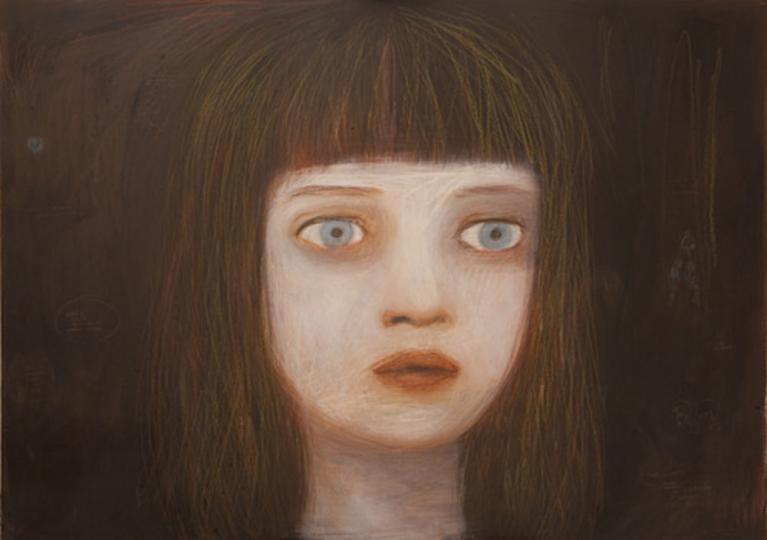 Mara Cerri e Magda Guidi. Acrilico e pastelli su tavola di legno