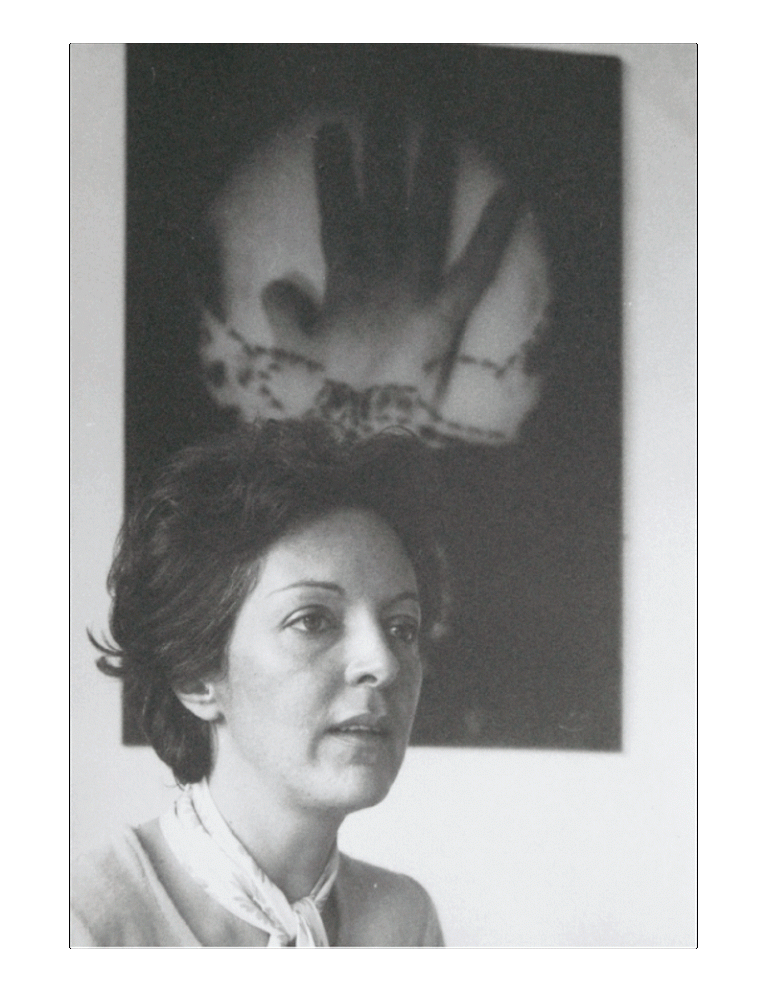 Ritratto di Ketty la Rocca.
