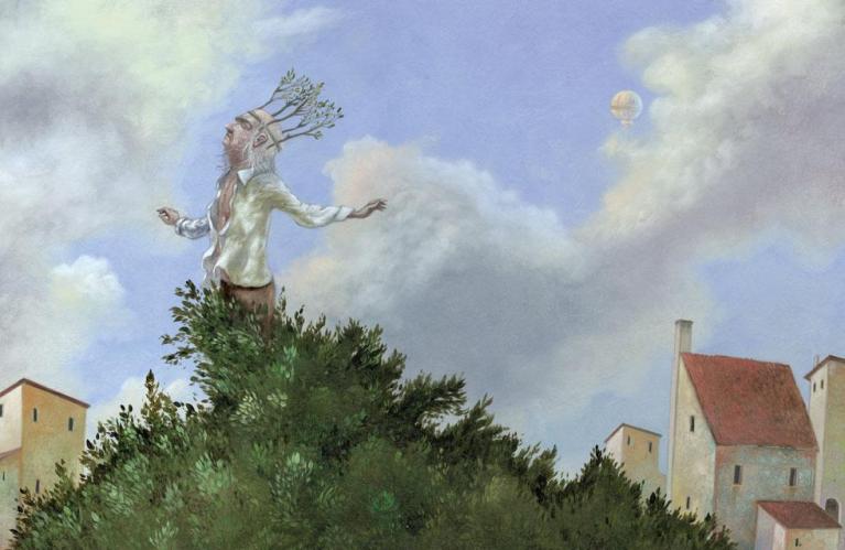 Illustrazione di Roger Olmos.