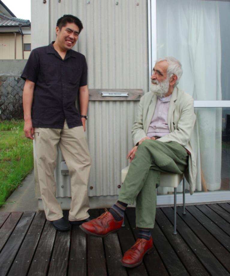 Kosei Shirotani e Enzo Mari