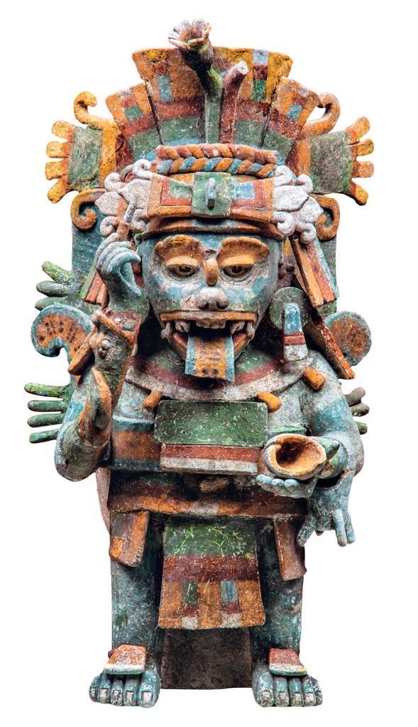 Incensiere-Mayapán-Yucatán, XIII-XVI sec., INAH Palacio-Cantón-Mérida-Yucatán