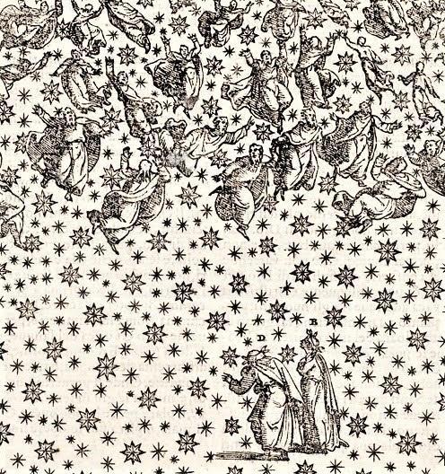 Paradiso, Alessandro Vellutello, 1544.