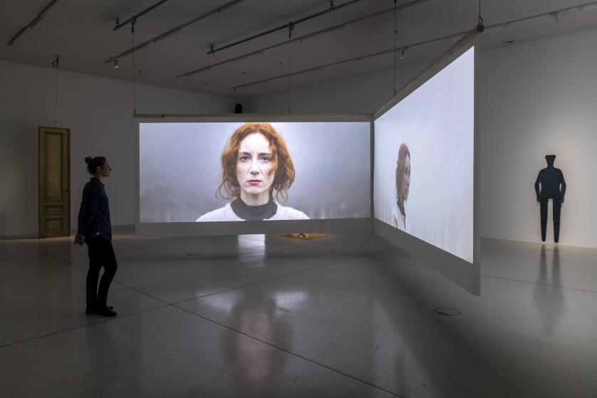 The Other–A Familiar Story, 2021 – Veduta dell’installazione al Westfälischer Kunstverein, Münster, Germany. Foto: Thorsten Arendt.
