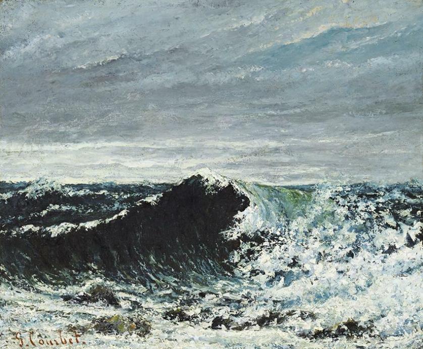 G. Courbet, L'onda.
