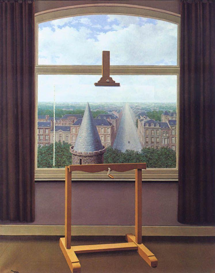 René Magritte, La passeggiate d'Euclide, 1995.