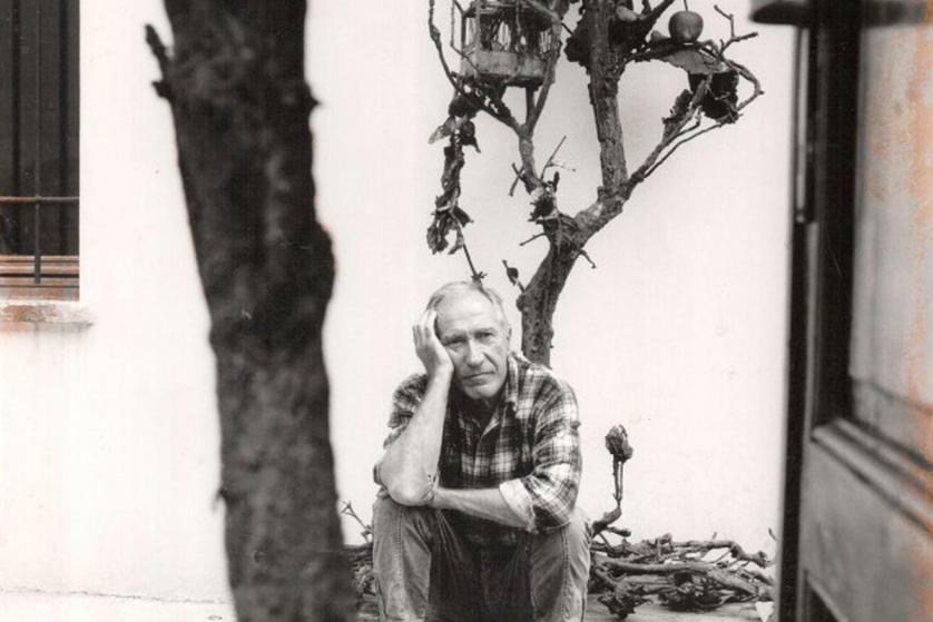 Alik e l’albero. Foto Archivio Cavaliere, Milano.