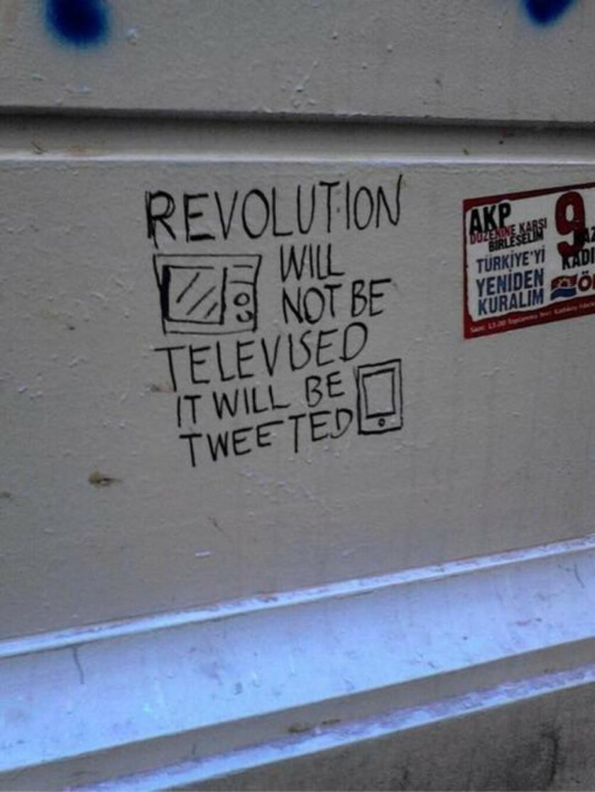 revolution will be tweeted #blockupy #occupyGezi