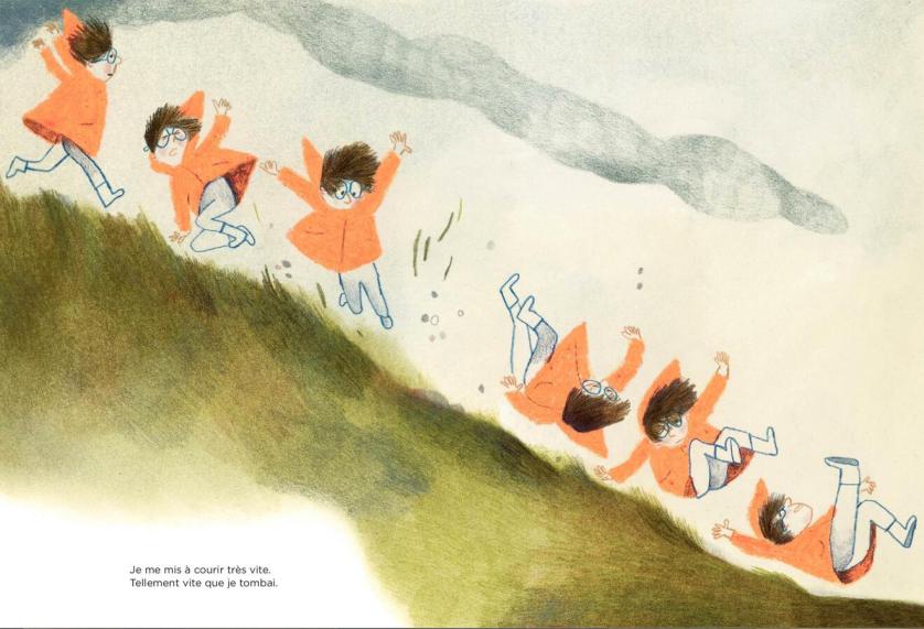 Beatrice Alemagna, Un grand jour de rien, Albin Michel Jeunesse 2017 (edizione italiana Topipittori).