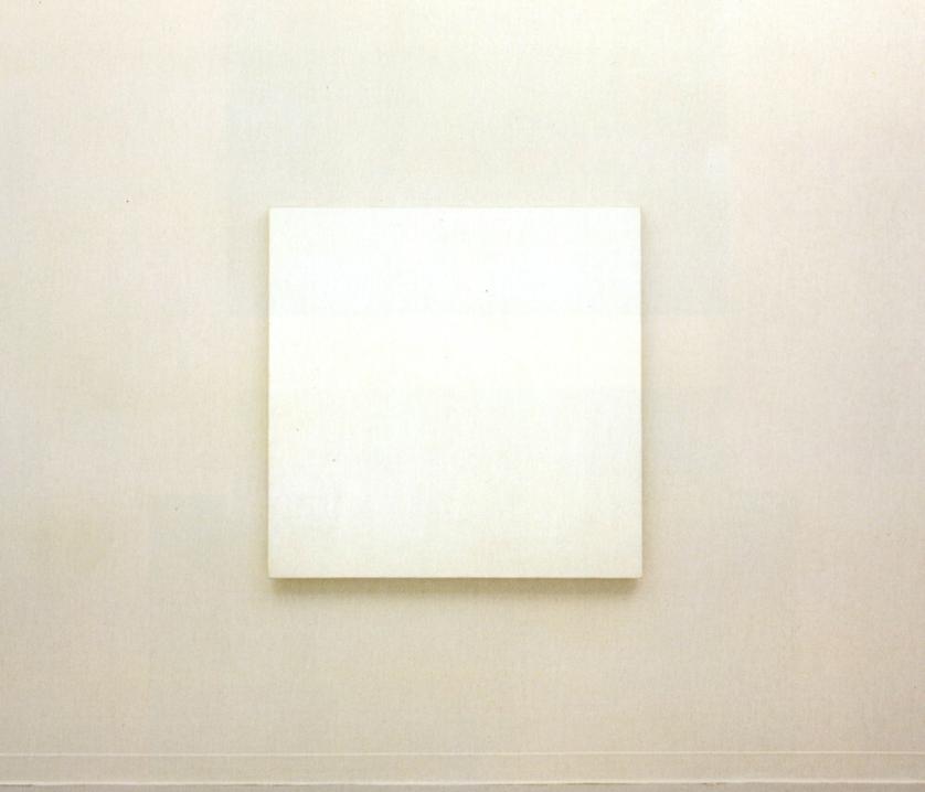Robert Rauschenberg, White Painting (One Panel), 1951