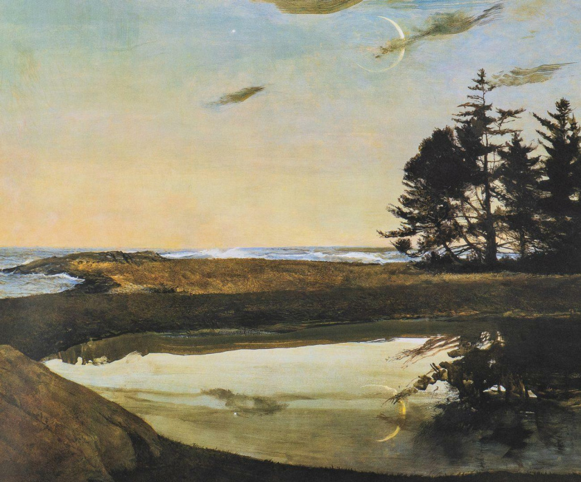 Opera di Andrew Wyeth.