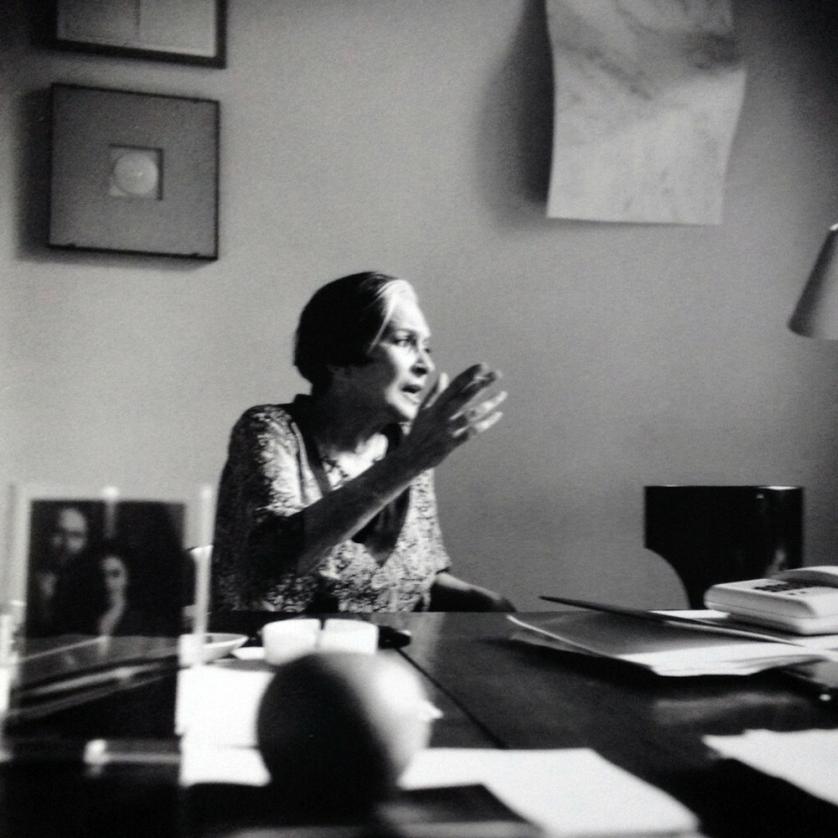 Lea Vergine, Milano 2006 - Ph. di Ramak Fazel