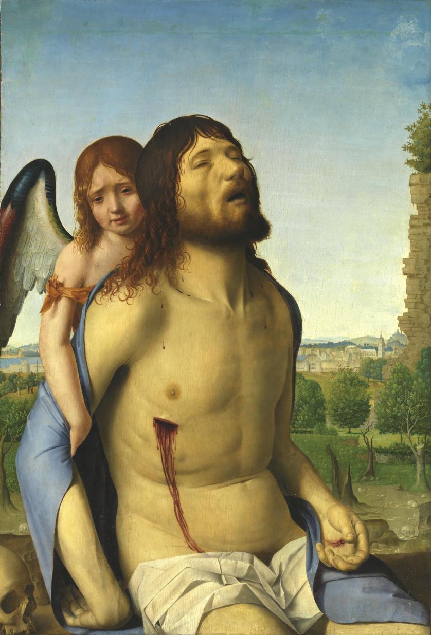 Antonello da Messina, Pietà, 1476-78, Museo del Prado, Madrid.
