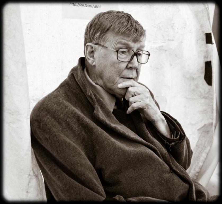 Alan Bennett partecipa a Occupy London Stock Exchange (foto Paul Soso)