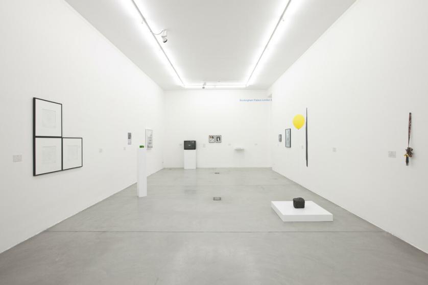 An Incomplete History of Incomplete Works of Art, 2012. Curated by Adam Carr. Exhibition view at Francesca Minini, Milan. Photo Agostino Osio.