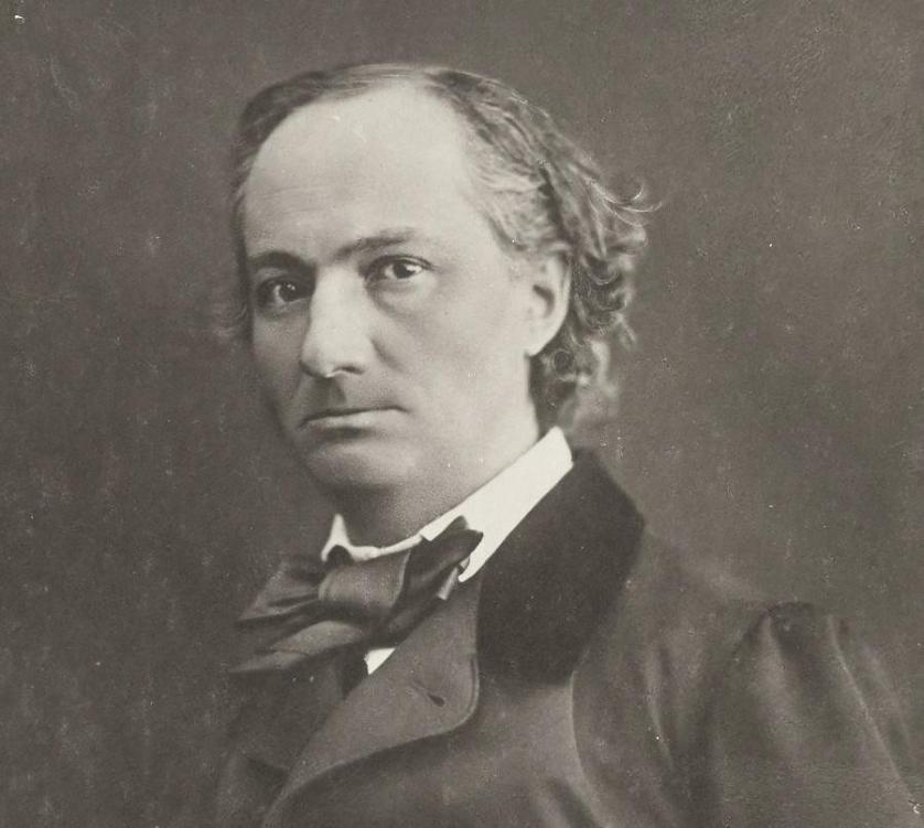 Baudelaire ritratto da Nadar (1854 ca.)