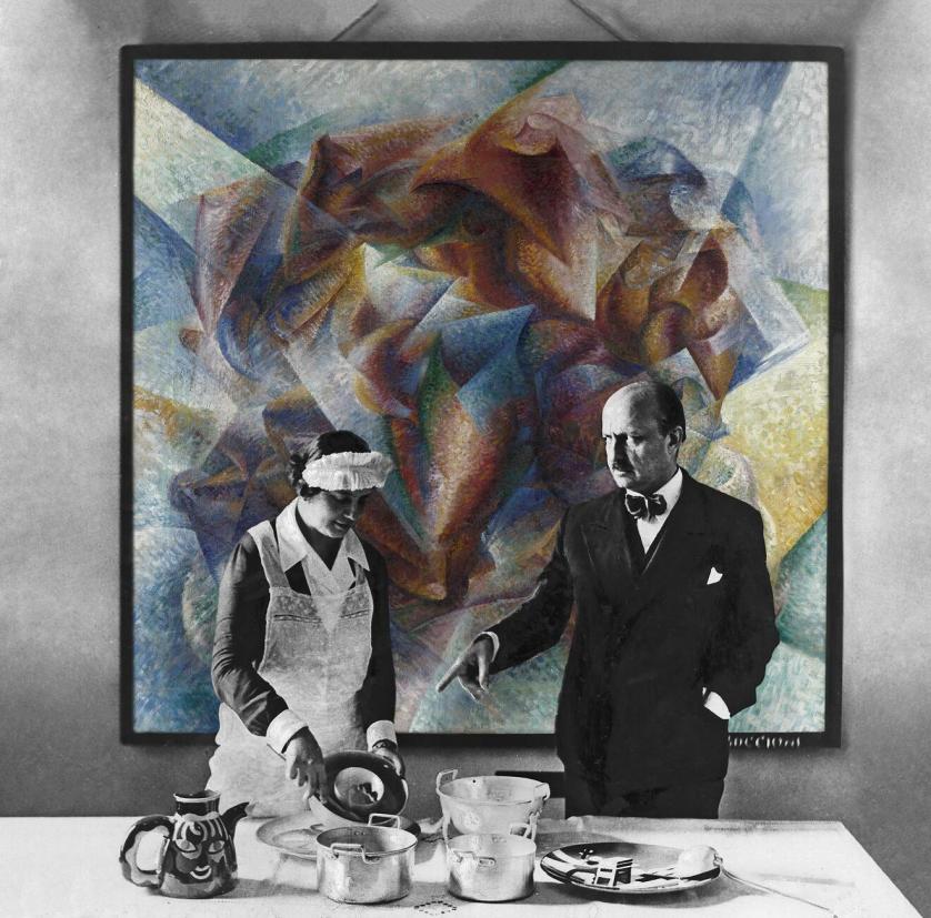 Opera di Umberto Boccioni.