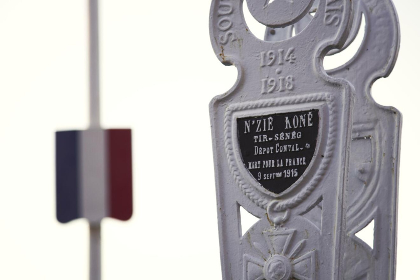 N'Zie Konè, mort pour la France. 9 settembre 1915.