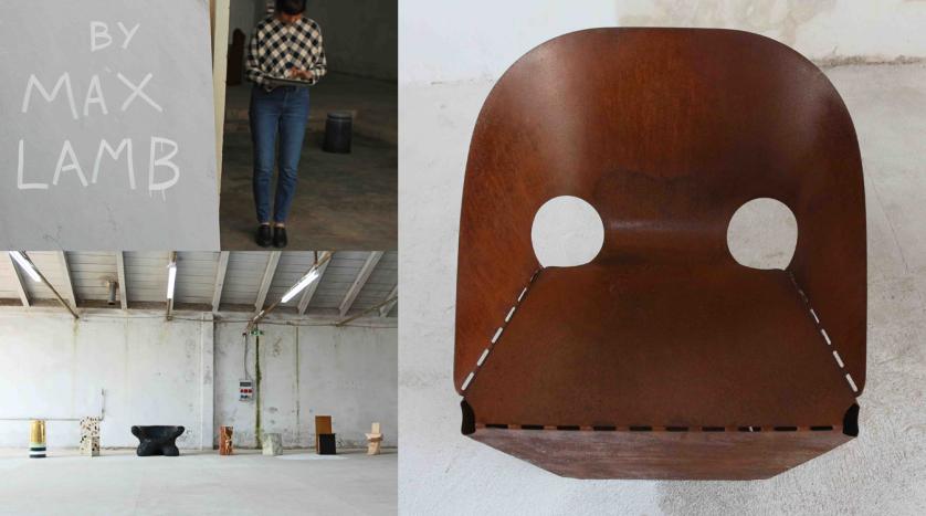‘Exercises in Seating’ di Max Lamb al Garage Sanremo di via Zecca Vecchia 3