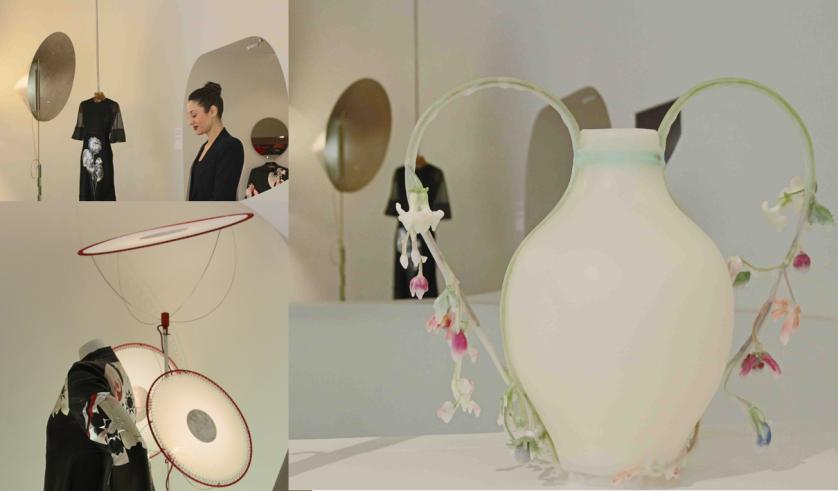 “Blossom Rain”: istallazione di lampade e donne guerriere dello Studio Wieki Somers per la boutique di Alexander McQueen in via Verri 8