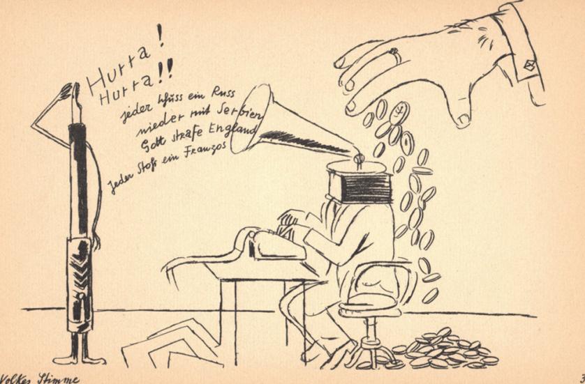 Georg Grosz, dalla serie Hintergrund, 1928