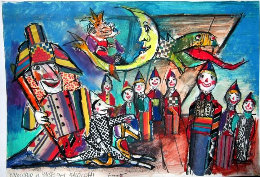 Opera di Emanuele Luzzati.