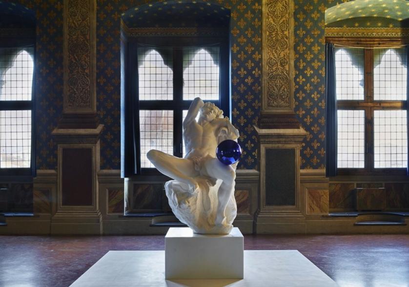 Jeff Koons, Gazing Ball (Barberini Faun), 2013