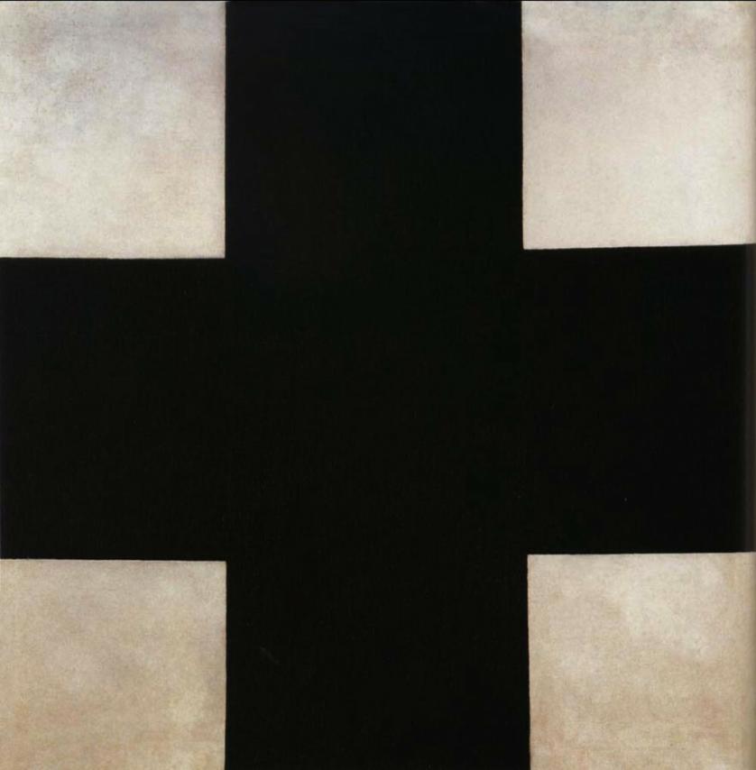 Kazimir Malevic, Croce nera, 1923