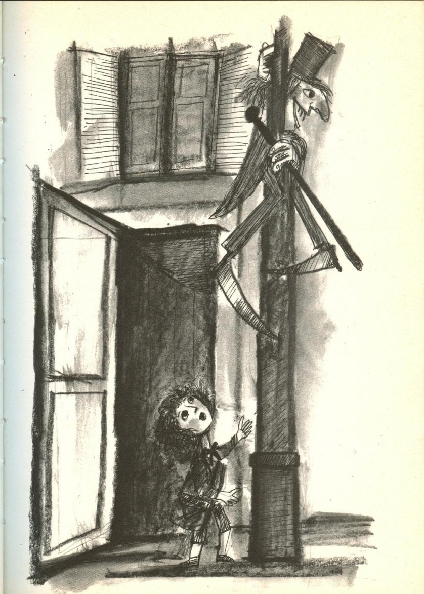 Illustrazione di Emanuele Luzzatti per "La casa incantata", Vampiro, 1982