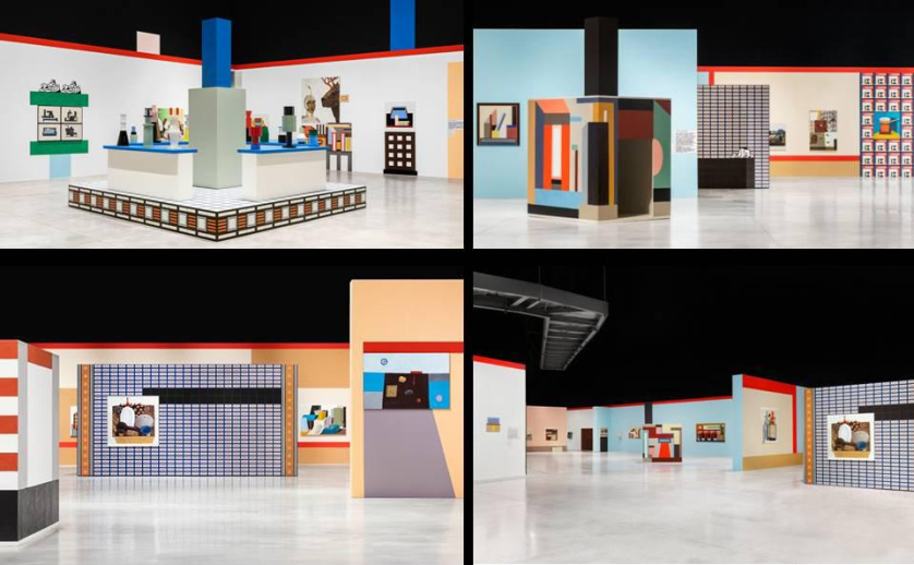 Nathalie Du Pasquier, alcuni scorci dell’allestimento della mostra Campo di Marte, al MACRO.
