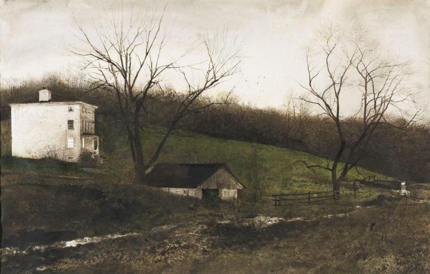 Opera di Andrew Wyeth.