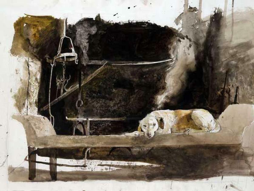 Opera di Andrew Wyeth.