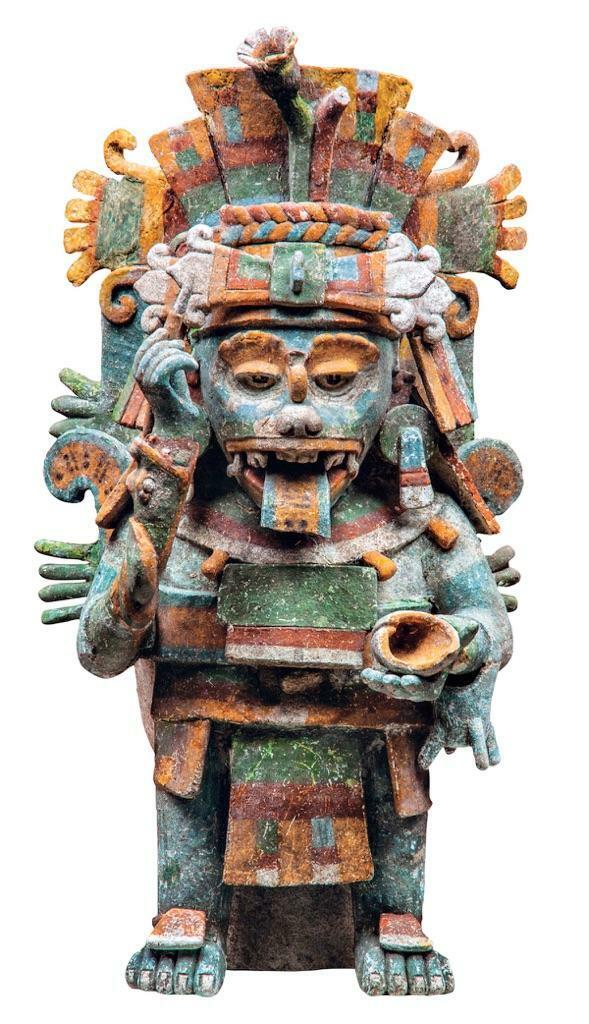 Incensiere-Mayapán-Yucatán, XIII-XVI sec., INAH Palacio-Cantón-Mérida-Yucatán