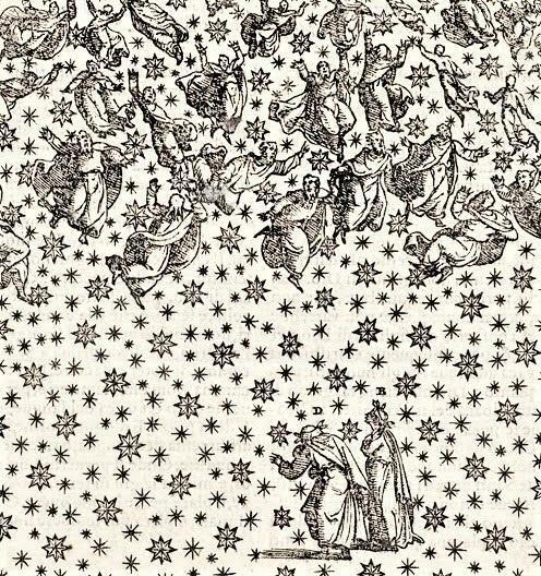 Paradiso, Alessandro Vellutello, 1544.