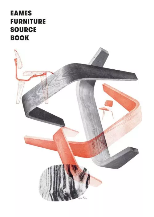 Jolanthe Kugler, The Eames furniture sourcebook, copertina del libro.