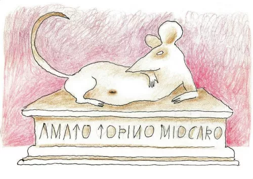 Toti Scialoja, Amato topino mio caro