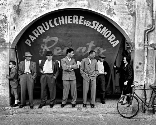Nino Migliori, dalla serie "Gente dell'Emilia", 1957.