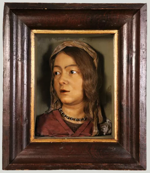 Testa di fanciulla, Seconda metà del XVIII secolo, Ro Ferrarese, Fondazione Sgarbi-Cavallini