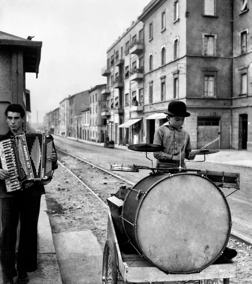 Nino Migliori, Periferia, anni '50.