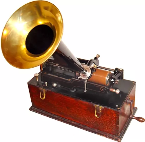 Fonografo di Edison.