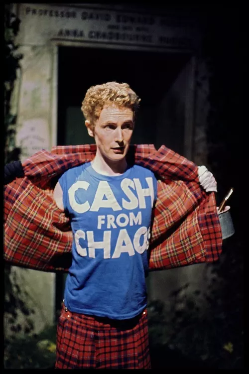 Malcolm McLaren. Ph. John Tiberi