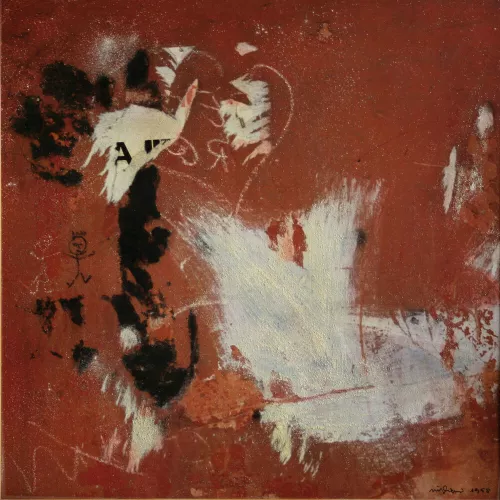Nino Migliori, dalla serie "Muri", 1958.