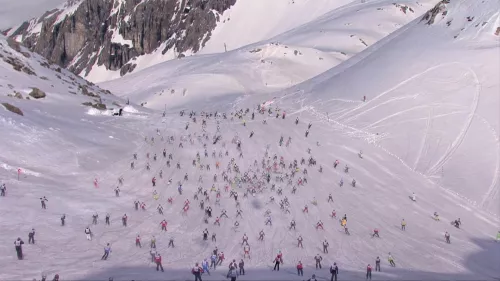 Walter Niedermayr, White Rush, 2010, Video (frame).