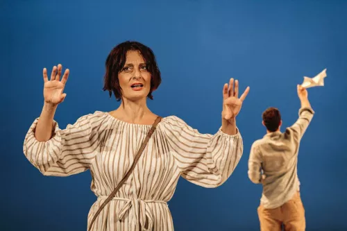 ph. Guido Mencari, una scena di Nostalgia di Dio di Lucia Calamaro
