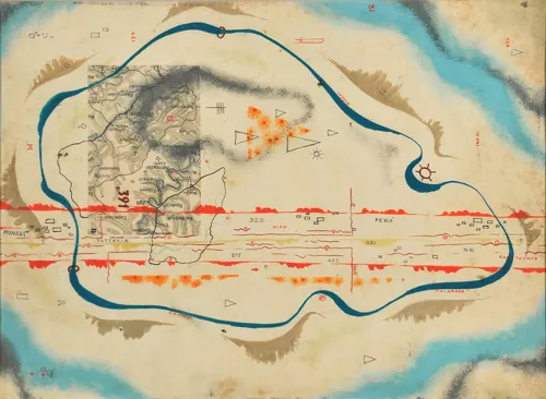 Mappa cosmica, 1930.