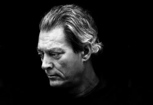 Paul Auster. Fotografia di Maki Galimberti