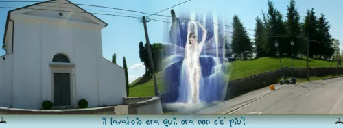 Dove c'era il lavatoio. Foto di Marco Londero.