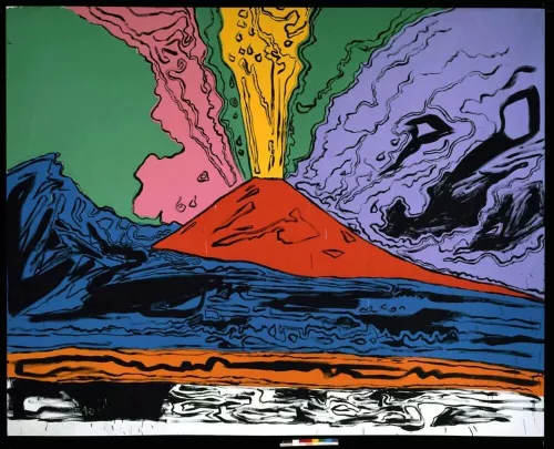 Andy Warhol, Vesuvius, 1985