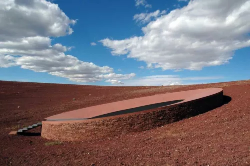 James Turrell, Roden Crater, Arizona, copertura esterna
