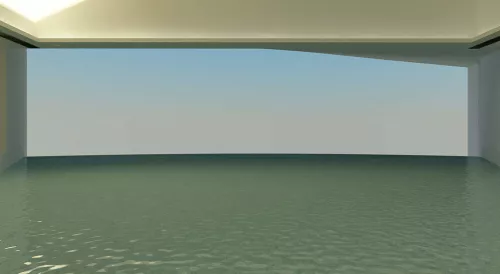 James Turrell, Roden Crater, Arizona, veduta dell'apertura rivolta verso est